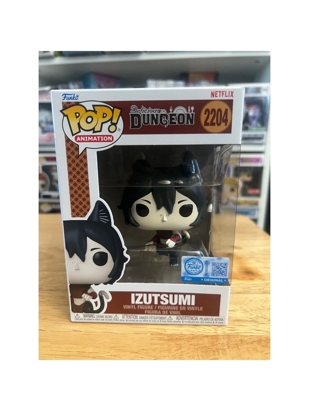 EXCLUSIVE Izutsumi Funko Pop #2204 Delicious Dungeon Anime Netflix Manga EXC